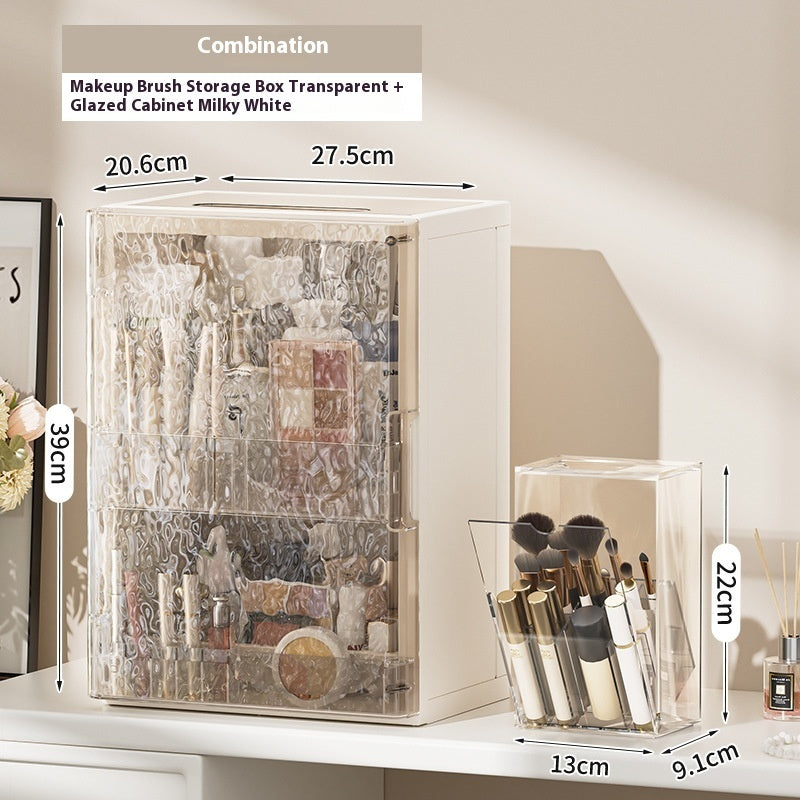 Monika Beauty Pageant Fashion Personality Dustproof Cosmetics Storage Box