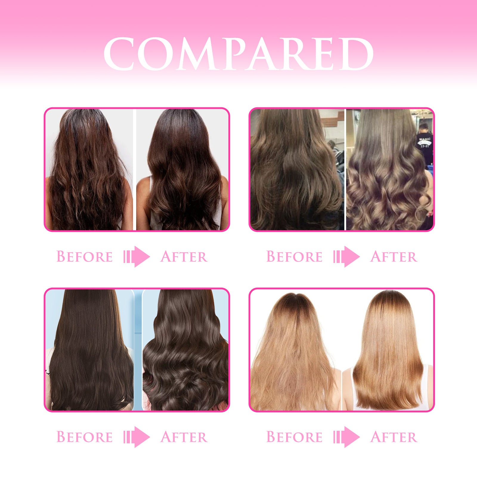 Monika Beauty Pageant Hoegoa Hair Care Hair Care Hair Tail Hairy Dry Strong Hair Silk Glossy Smooth Hair Care