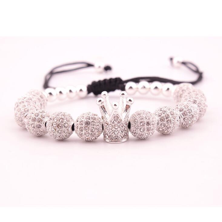 Monika Beauty Pageant Fashion Crown Zircon Bracelets