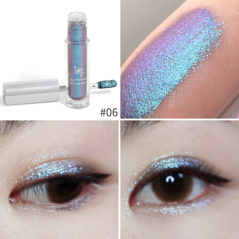 Monika Beauty Pageant Eyeshadow lying silkworm eye shadow liquid