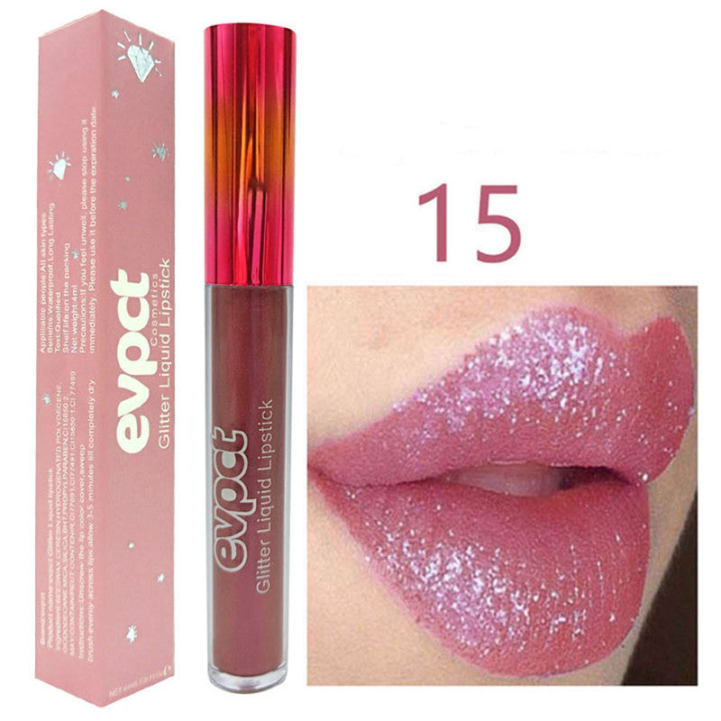 Monika Beauty Pageant Metallic lip gloss lipstick