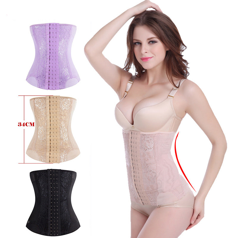 Monika Beauty Pageant Waist Trainer Women Shapers Corset Shapewear Slimming Suits Body Belt Modeling Strap