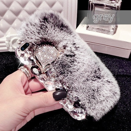 Monika Beauty Pageant Diamond Plush Phone Case Protective Cover