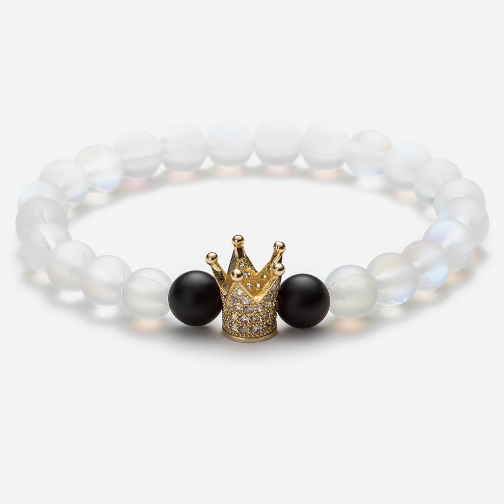 Monika Beauty Pageant Crown couple bracelet