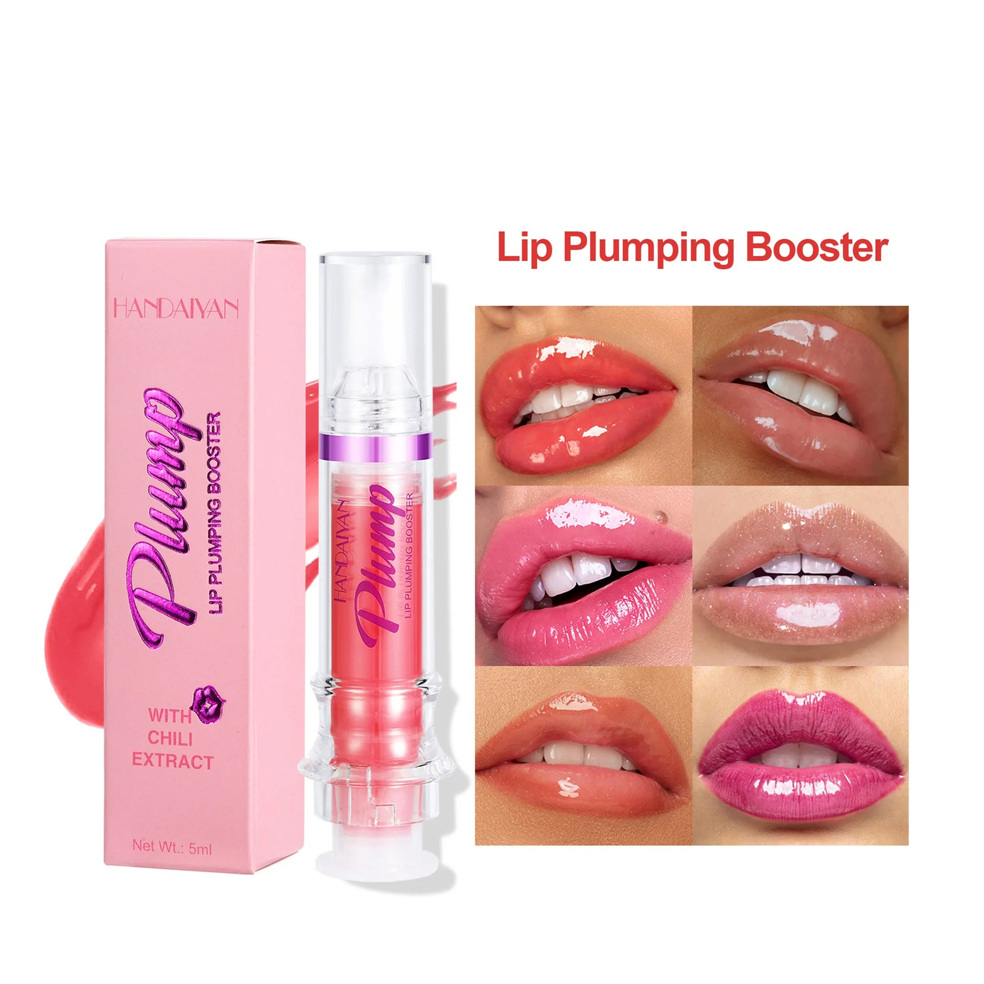Monika Beauty Pageant New Tube Lip Rich Lip Color Slightly Spicy Lip Honey Lip Glass Mirror Face Lip Mirror Liquid Lipstick