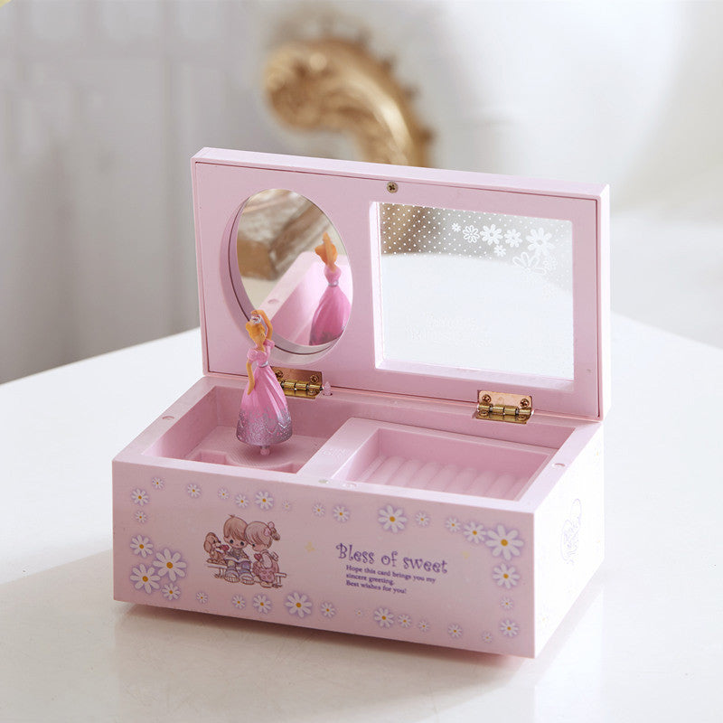 Monika Beauty Pageant Rotating ballet music box