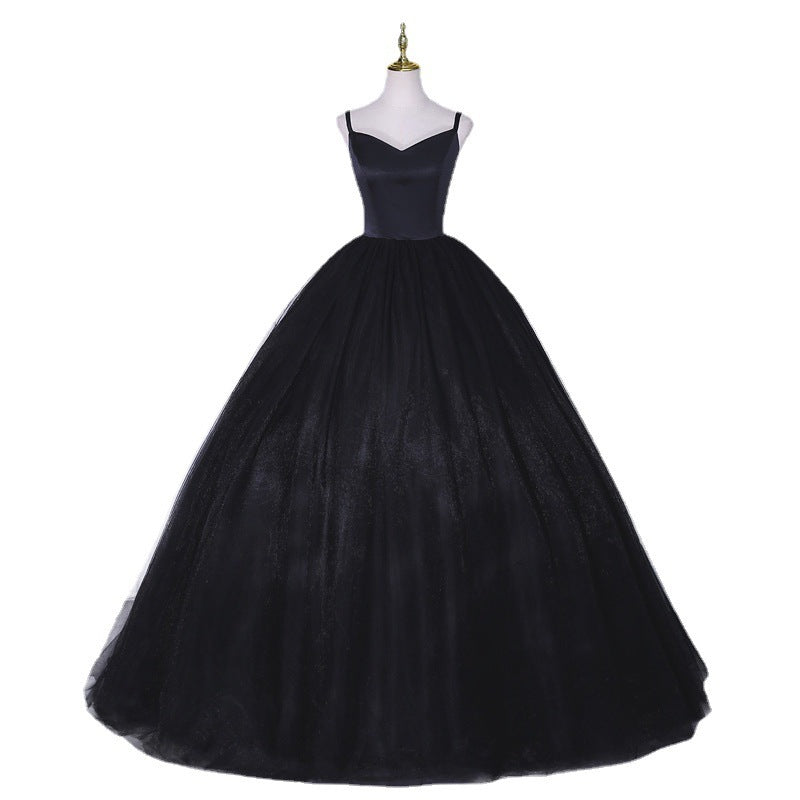 Black Elegant Gown Performance