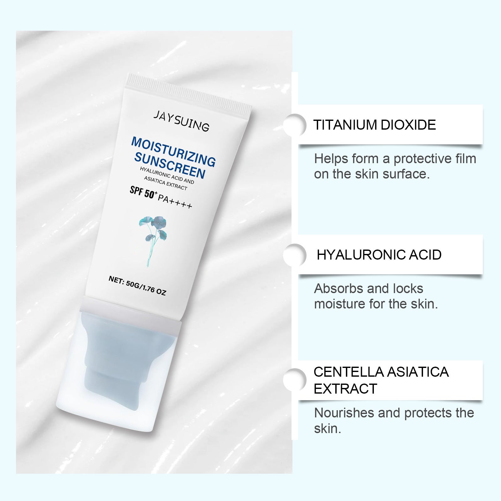 Monika Beauty Pageant Home Portable Skincare Snow Grass Sunscreen