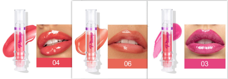 Monika Beauty Pageant New Tube Lip Rich Lip Color Slightly Spicy Lip Honey Lip Glass Mirror Face Lip Mirror Liquid Lipstick