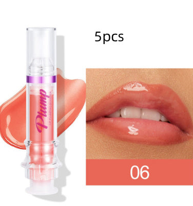 Monika Beauty Pageant New Tube Lip Rich Lip Color Slightly Spicy Lip Honey Lip Glass Mirror Face Lip Mirror Liquid Lipstick