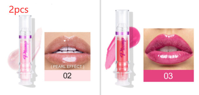 Monika Beauty Pageant New Tube Lip Rich Lip Color Slightly Spicy Lip Honey Lip Glass Mirror Face Lip Mirror Liquid Lipstick