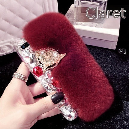 Monika Beauty Pageant Diamond Plush Phone Case Protective Cover