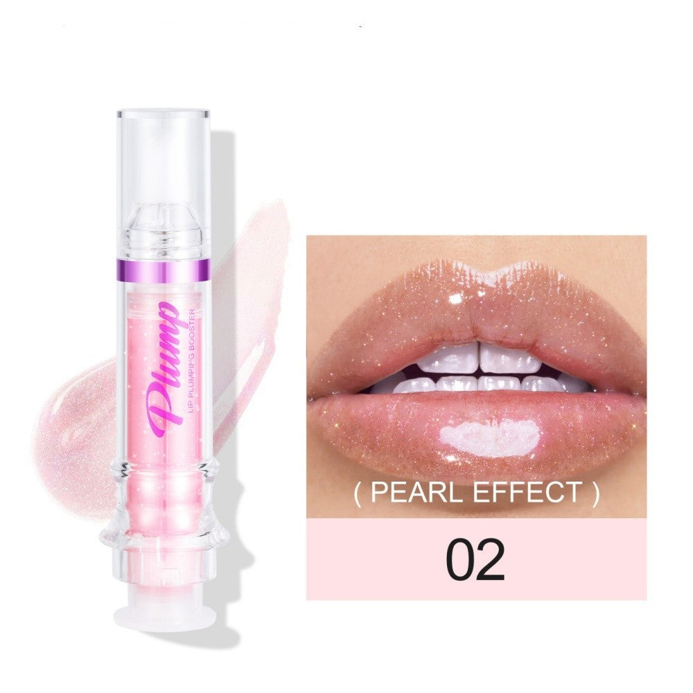Monika Beauty Pageant New Tube Lip Rich Lip Color Slightly Spicy Lip Honey Lip Glass Mirror Face Lip Mirror Liquid Lipstick