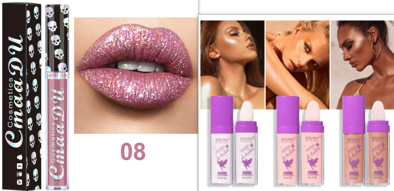 Monika Beauty Pageant Metal lip gloss