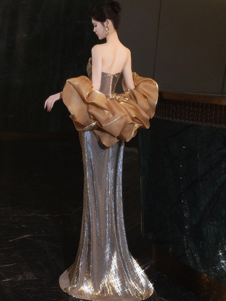 Monika Beauty Pageant Niche Banquet Temperament Evening Dress