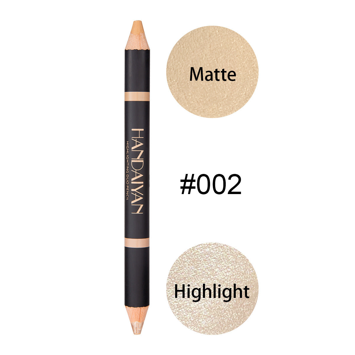 Monika Beauty Pageant Tattoo Eyebrow 2 In 1 Double Head Eyebrow Pencil And Highlight Waterproof Lasting Eyes Black Brown Eye Brow Tint