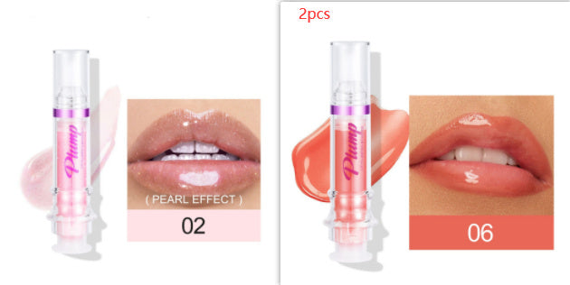 Monika Beauty Pageant New Tube Lip Rich Lip Color Slightly Spicy Lip Honey Lip Glass Mirror Face Lip Mirror Liquid Lipstick