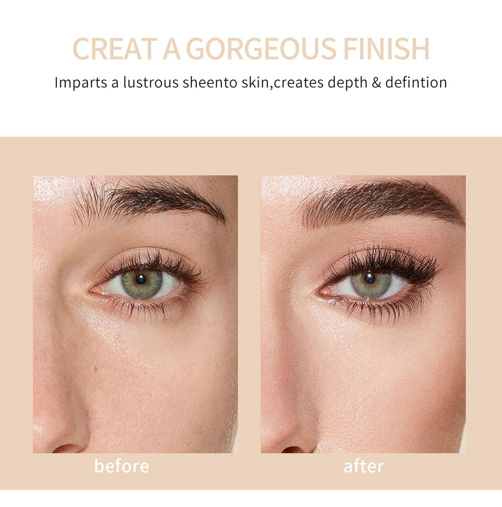 Monika Beauty Pageant Tattoo Eyebrow 2 In 1 Double Head Eyebrow Pencil And Highlight Waterproof Lasting Eyes Black Brown Eye Brow Tint