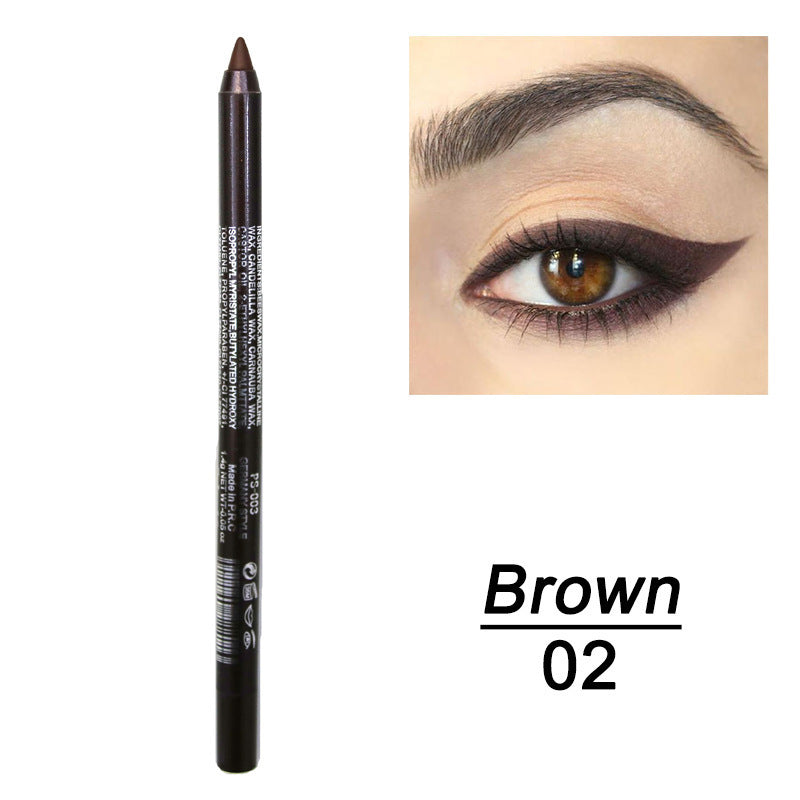 Monika Beauty Pageant Eyeliner Dual Use Gel Eyeliner Pen For Long Lasting Waterproof And Sweat Proof