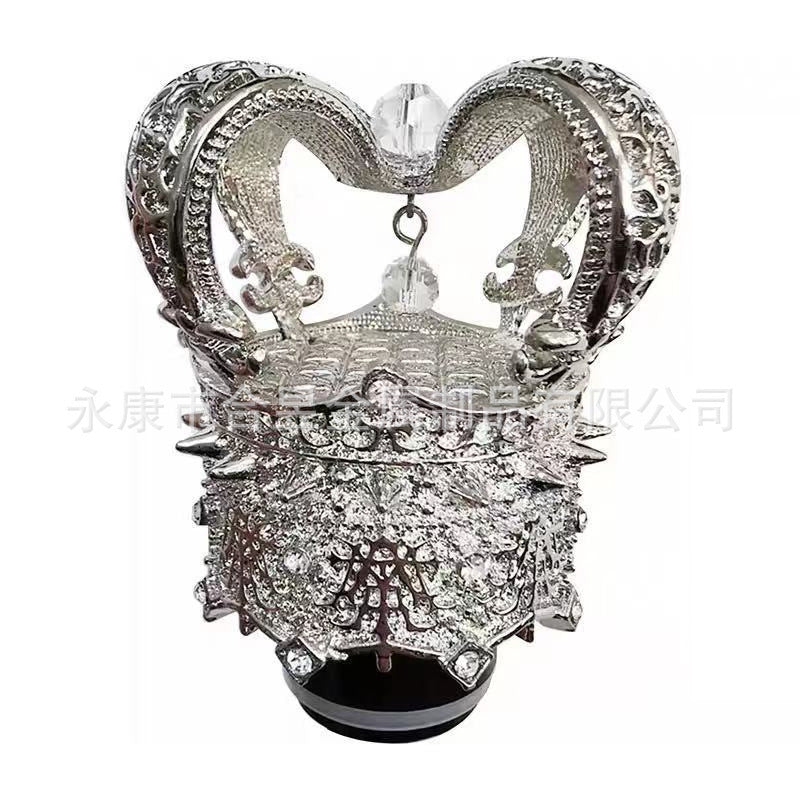 Monika Beauty Pageant Trendy Good-looking Diamond Inlaid Crown Cup