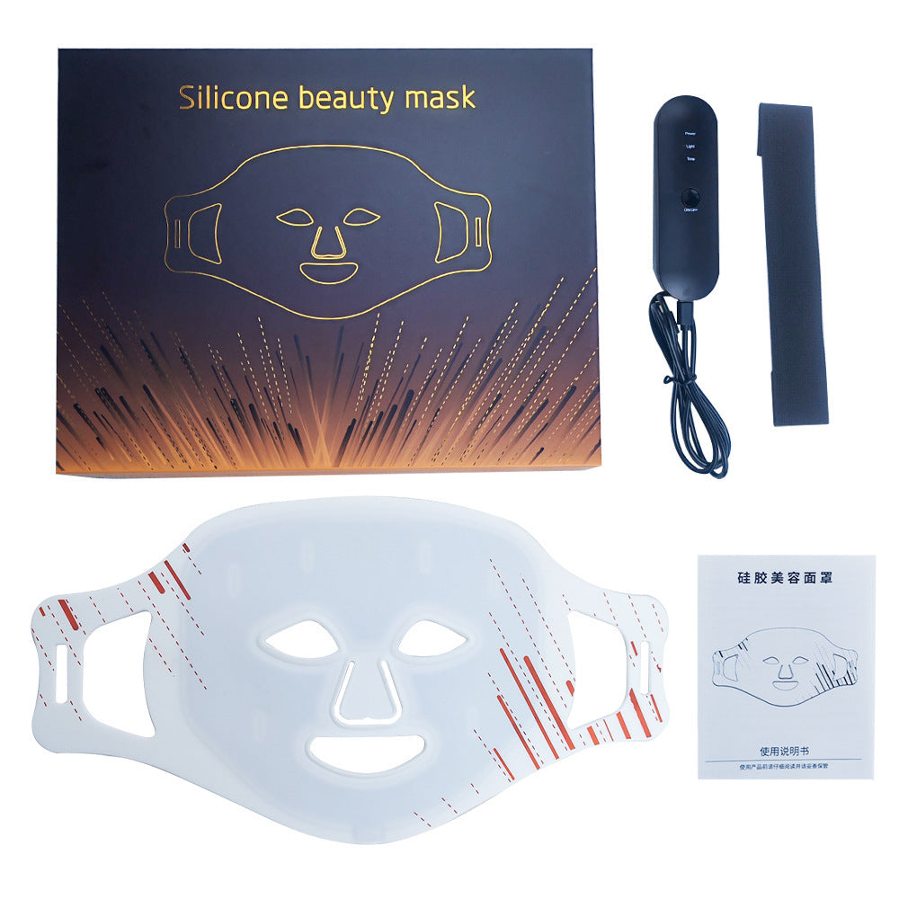 Monika Beauty Pageant Silicone Mask Beauty Instrument Led Beauty Mask Photon Skin Rejuvenation