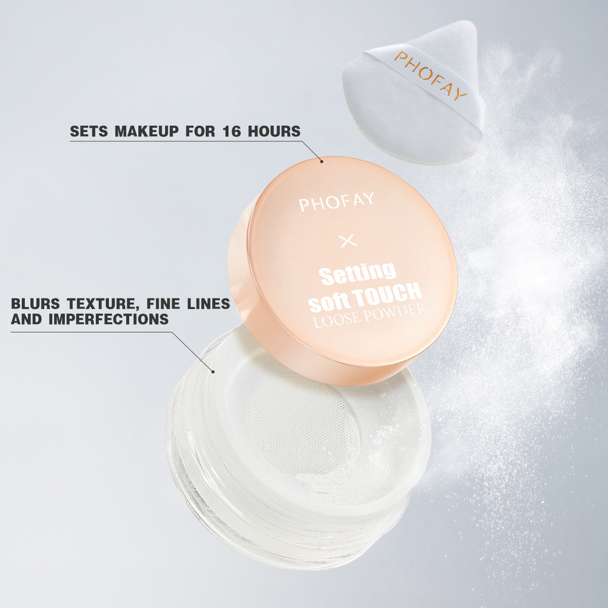 Monika Beauty Pageant PHOFAY Setting Soft Touch Loose Powder