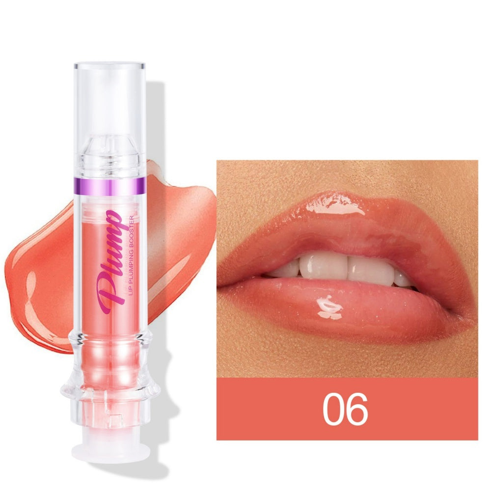 Monika Beauty Pageant New Tube Lip Rich Lip Color Slightly Spicy Lip Honey Lip Glass Mirror Face Lip Mirror Liquid Lipstick