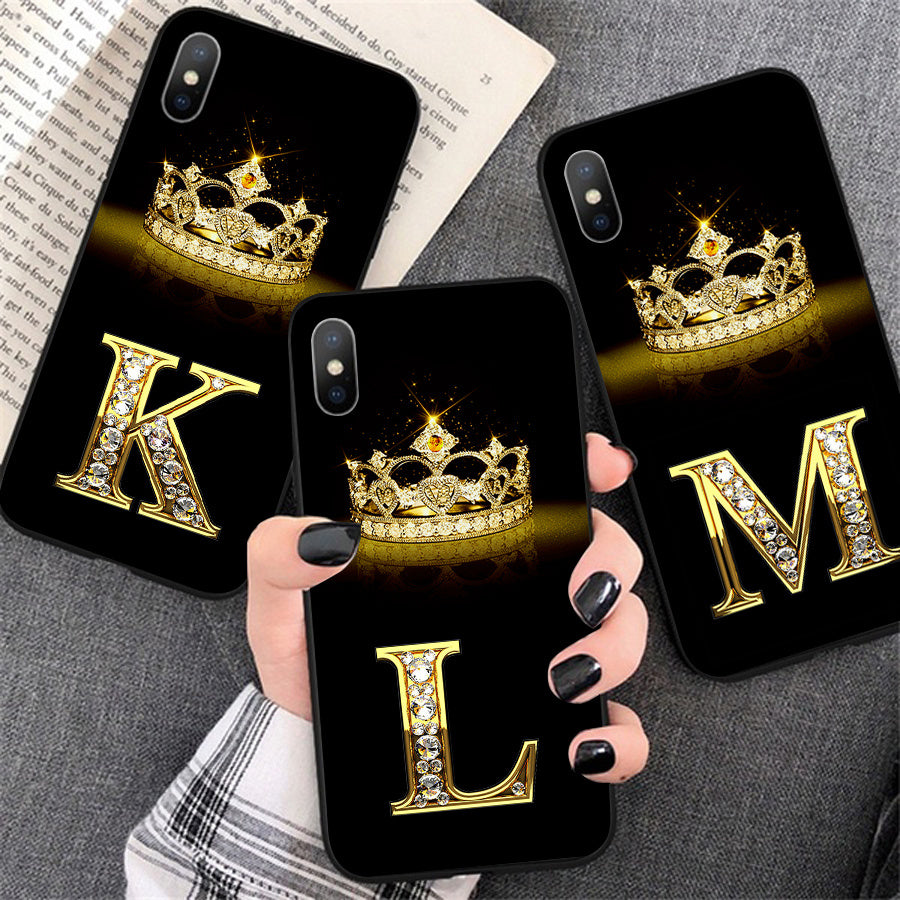 Monika Beauty Pageant Silicone Crown Diamond Phone Case