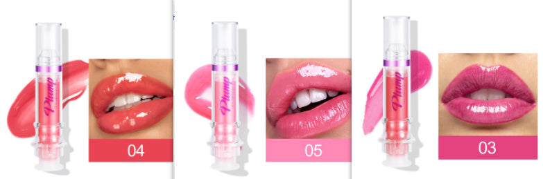 Monika Beauty Pageant New Tube Lip Rich Lip Color Slightly Spicy Lip Honey Lip Glass Mirror Face Lip Mirror Liquid Lipstick