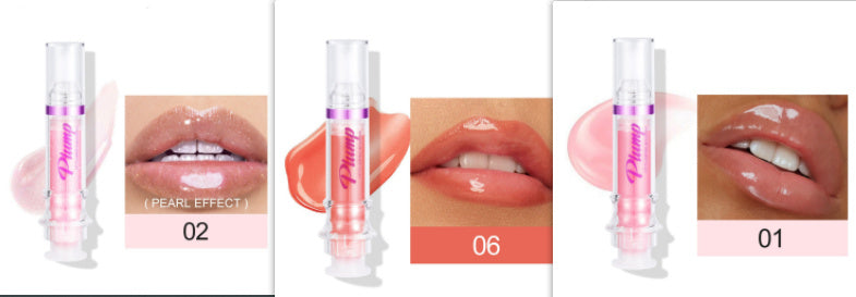 Monika Beauty Pageant New Tube Lip Rich Lip Color Slightly Spicy Lip Honey Lip Glass Mirror Face Lip Mirror Liquid Lipstick
