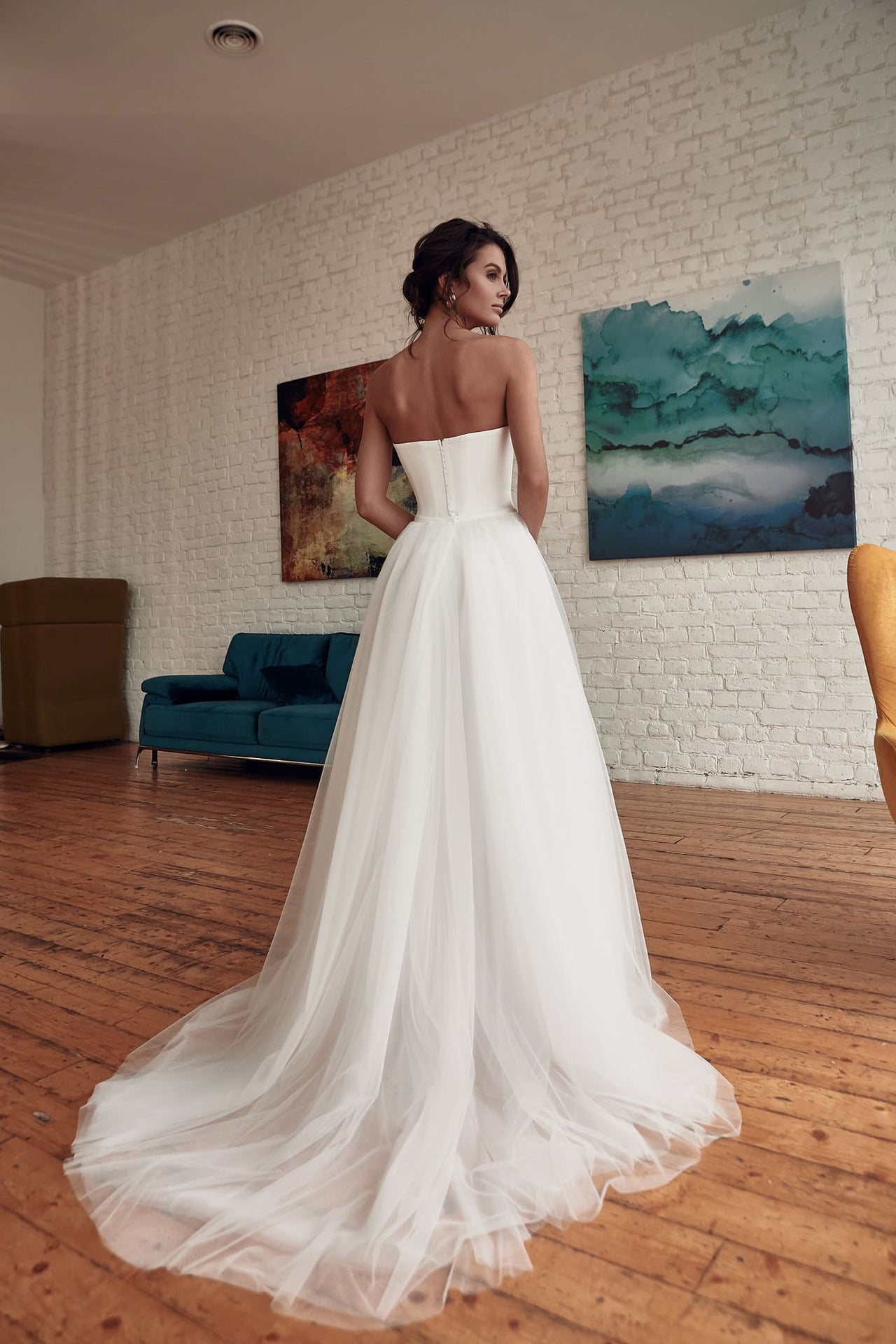 Monika Beauty Pageant Sexy Tube Top Sleeveless Slim Fit Jumpsuit