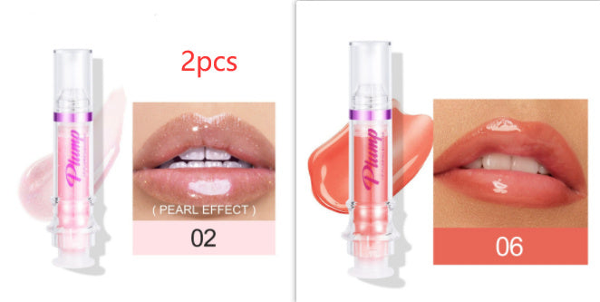 Monika Beauty Pageant New Tube Lip Rich Lip Color Slightly Spicy Lip Honey Lip Glass Mirror Face Lip Mirror Liquid Lipstick