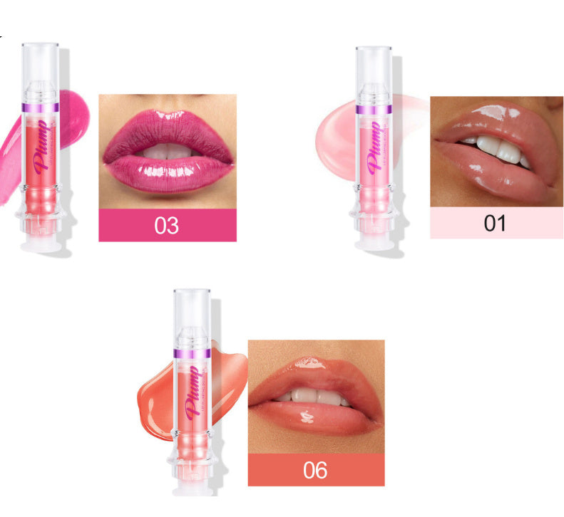 Monika Beauty Pageant New Tube Lip Rich Lip Color Slightly Spicy Lip Honey Lip Glass Mirror Face Lip Mirror Liquid Lipstick