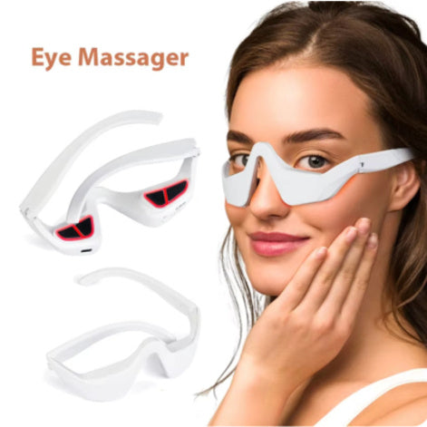 Monika Beauty Pageant Eye Massager Relieves Eye Fatigue Eyes Massage Glasses Eye Fatigue Relief Massager Under-Eye Glasses Massager
