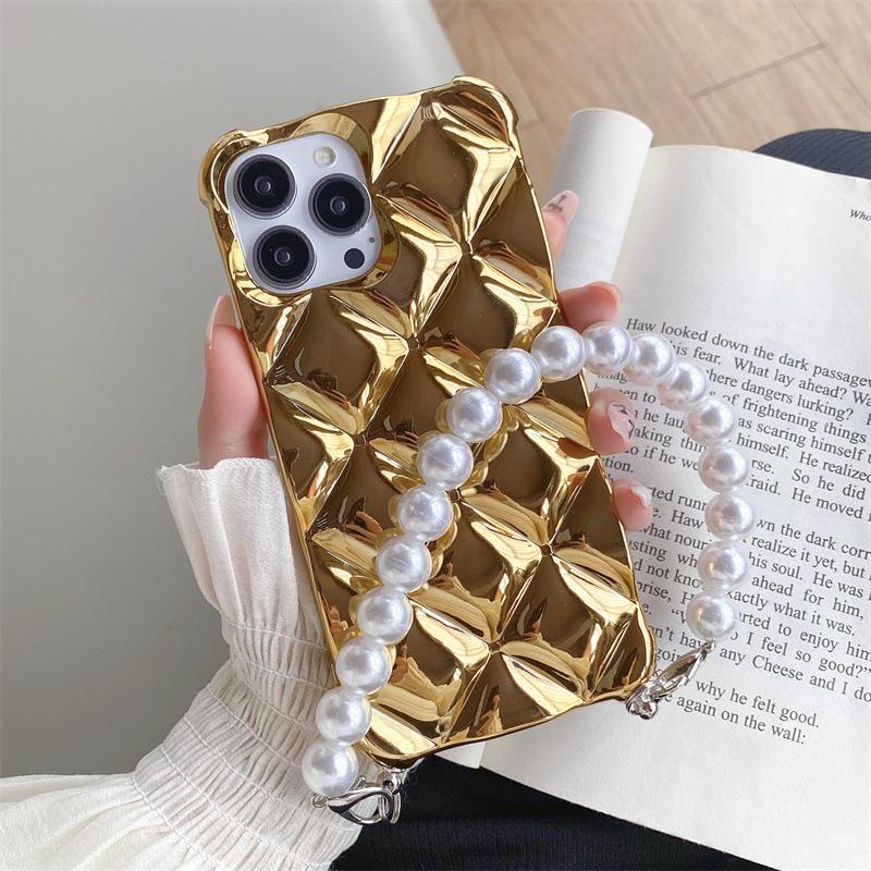 Monika Beauty Pageant Luxury Diamond Bracelet Phone Case