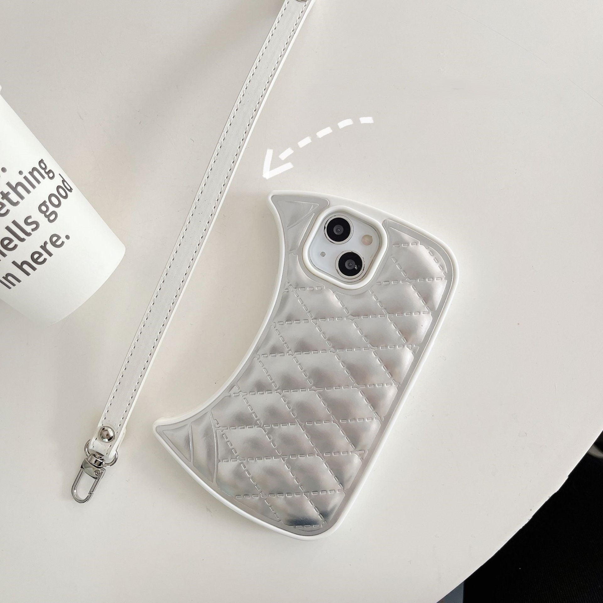 Monika Beauty Pageant Creative Ringer Net Red Envelope Bag Mobile Phone Case