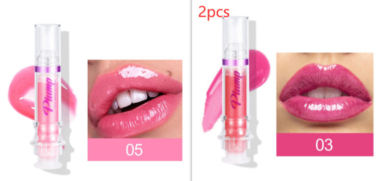 Monika Beauty Pageant New Tube Lip Rich Lip Color Slightly Spicy Lip Honey Lip Glass Mirror Face Lip Mirror Liquid Lipstick